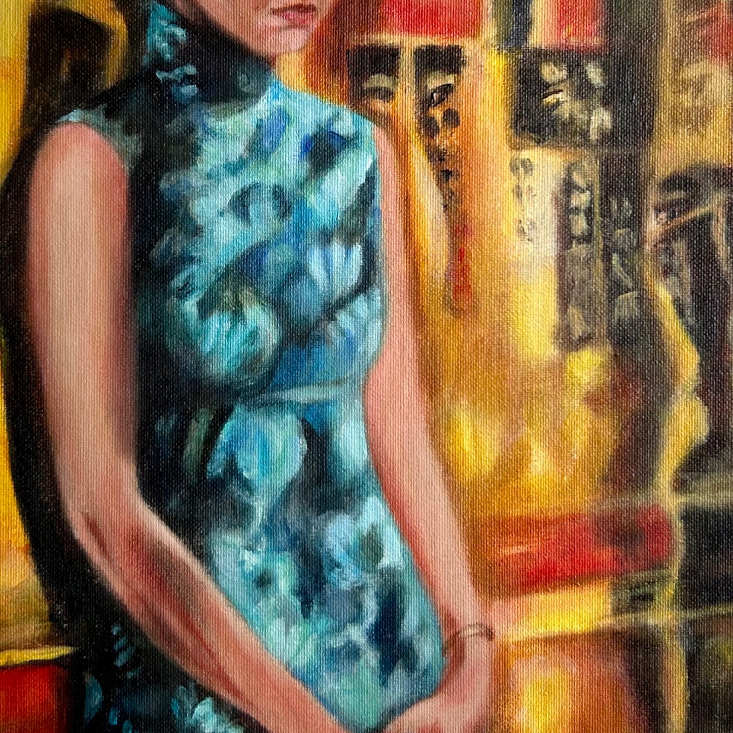 Série 2046_2 - Vestido azul