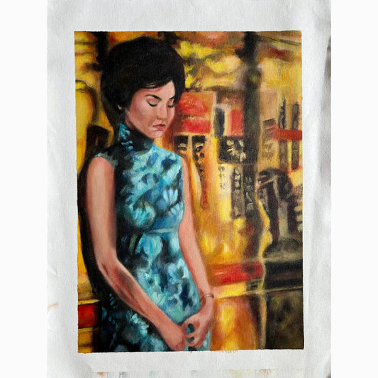 Série 2046_2 - Vestido azul