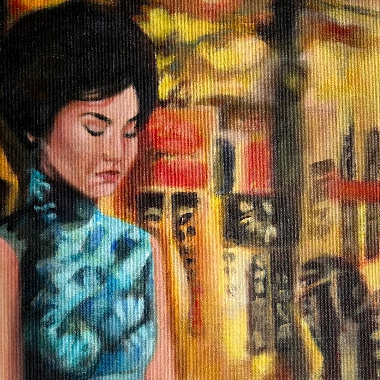 Série 2046_2 - Vestido azul